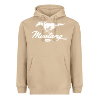 Mushroom mustang pony script Heavyweight Hoodie - artisFamous