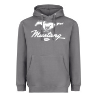 Storm mustang pony script Heavyweight Hoodie - artisFamous