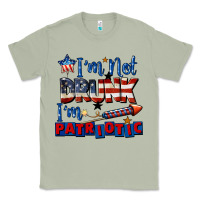 Matcha I'm not drunk i'm patriotic 4th of july Classic Tee - CowGirlArtShop