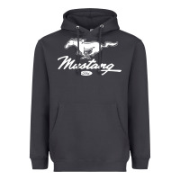 Smoke mustang pony script Heavyweight Hoodie - artisFamous