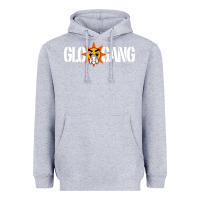 Heather Grey glo gang Heavyweight Hoodie - artisFamous