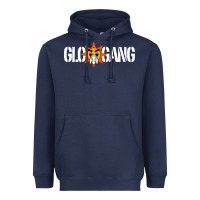 Navy glo gang Heavyweight Hoodie - artisFamous
