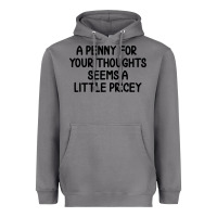 Storm funny, penny for your thoughts Heavyweight Hoodie - artisFamous