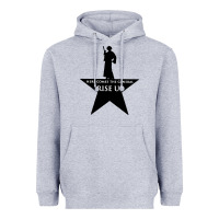 Heather Grey here comes the general rise up Heavyweight Hoodie - artisFamous