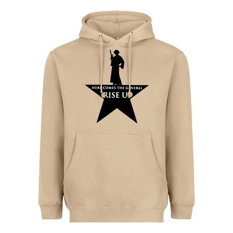Here Comes The General Rise Up Heavyweight Hoodie by artisFamous | Teevron