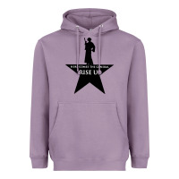 Lavender here comes the general rise up Heavyweight Hoodie - artisFamous