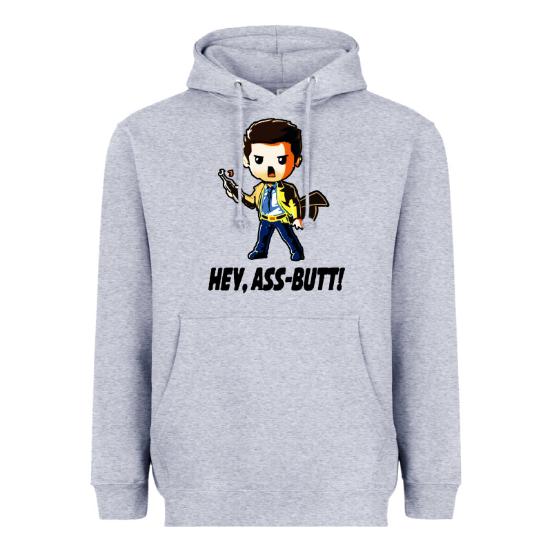 Hey, Ass Butt Heavyweight Hoodie by artisFamous | Teevron
