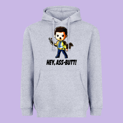 Hey, Ass Butt Heavyweight Hoodie Designed By Artisfamous