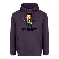Plum hey, ass butt Heavyweight Hoodie - artisFamous