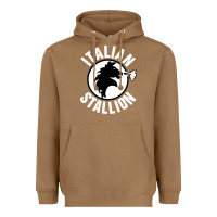 Toasted Coconut italian stallion Heavyweight Hoodie - artisFamous