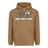 Toasted Coconut horse racing Heavyweight Hoodie - artisFamous