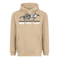 Mushroom horse racing Heavyweight Hoodie - artisFamous