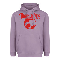 Lavender Thunders Cats Heavyweight Hoodie - artisFamous