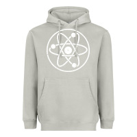 Moon Dust Atomic Atom Symbol Heavyweight Hoodie - artisFamous