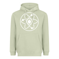 Matcha Atomic Atom Symbol Heavyweight Hoodie - artisFamous
