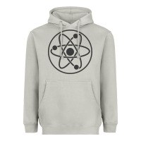 Moon Dust Atomic Atom Symbol Heavyweight Hoodie - artisFamous