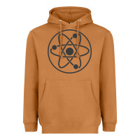Atomic Atom Symbol Heavyweight Hoodie | Teevron