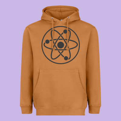 Atomic Atom Symbol Heavyweight Hoodie Designed By Artisfamous