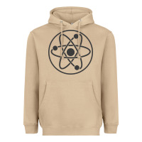 Mushroom Atomic Atom Symbol Heavyweight Hoodie - artisFamous