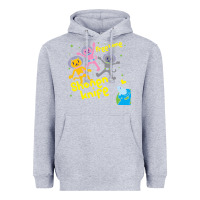 Heather Grey Shonen Knife Free Time Heavyweight Hoodie - artisFamous