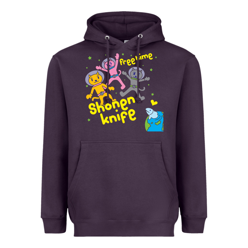 Shonen Knife Free Time Heavyweight Hoodie by artisFamous | Teevron