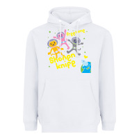 White Shonen Knife Free Time Heavyweight Hoodie - artisFamous