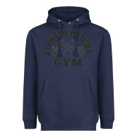 Navy power hause gym Heavyweight Hoodie - artisFamous