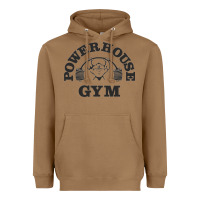 Toasted Coconut power hause gym Heavyweight Hoodie - artisFamous
