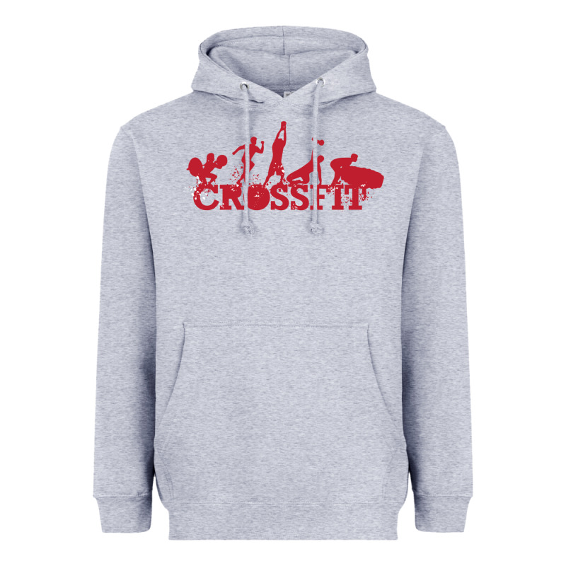 Crossfit Gym Heavyweight Hoodie by artisFamous | Teevron