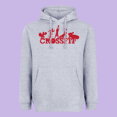 Crossfit Gym Heavyweight Hoodie Designed By Artisfamous