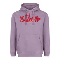 Lavender crossfit gym Heavyweight Hoodie - artisFamous