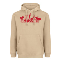 Mushroom crossfit gym Heavyweight Hoodie - artisFamous