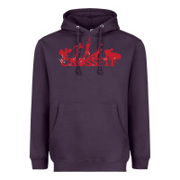 Plum crossfit gym Heavyweight Hoodie - artisFamous