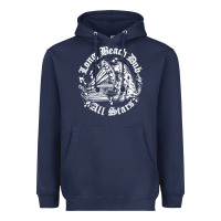 Navy Long Beach Dub All STars Heavyweight Hoodie - artisFamous