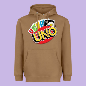 Uno Funny Game Heavyweight Hoodie Designed By Artisfamous