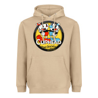 Mushroom Cuphead Heavyweight Hoodie - artisFamous