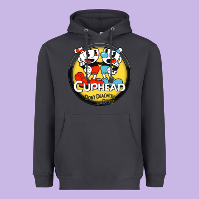 Cuphead Heavyweight Hoodie Designed By Artisfamous