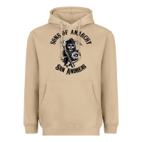 Mushroom sons of anarchy san andreas Heavyweight Hoodie - artisFamous