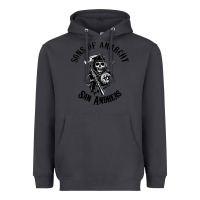 Smoke sons of anarchy san andreas Heavyweight Hoodie - artisFamous