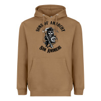 Toasted Coconut sons of anarchy san andreas Heavyweight Hoodie - artisFamous