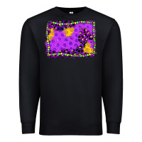 Black mardi gras background Premium Sweatshirt - JahusDesignShop