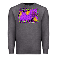 Charcoal Heather mardi gras background Premium Sweatshirt - JahusDesignShop