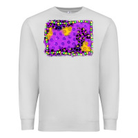 Dove Grey mardi gras background Premium Sweatshirt - JahusDesignShop