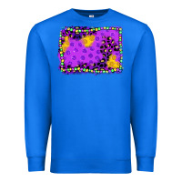 True Royal mardi gras background Premium Sweatshirt - JahusDesignShop