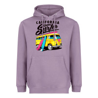 Lavender california super surf Heavyweight Hoodie - artisFamous