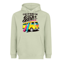 Matcha california super surf Heavyweight Hoodie - artisFamous