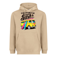 Mushroom california super surf Heavyweight Hoodie - artisFamous