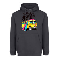 Smoke california super surf Heavyweight Hoodie - artisFamous
