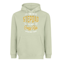 Matcha I'm The Best Stepdad | Father's Day Heavyweight Hoodie - artisFamous