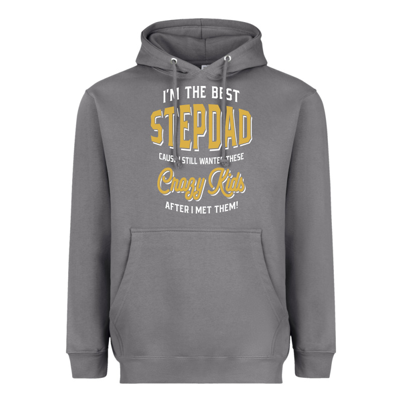 I'm The Best Stepdad | Father's Day Heavyweight Hoodie by artisFamous | Teevron